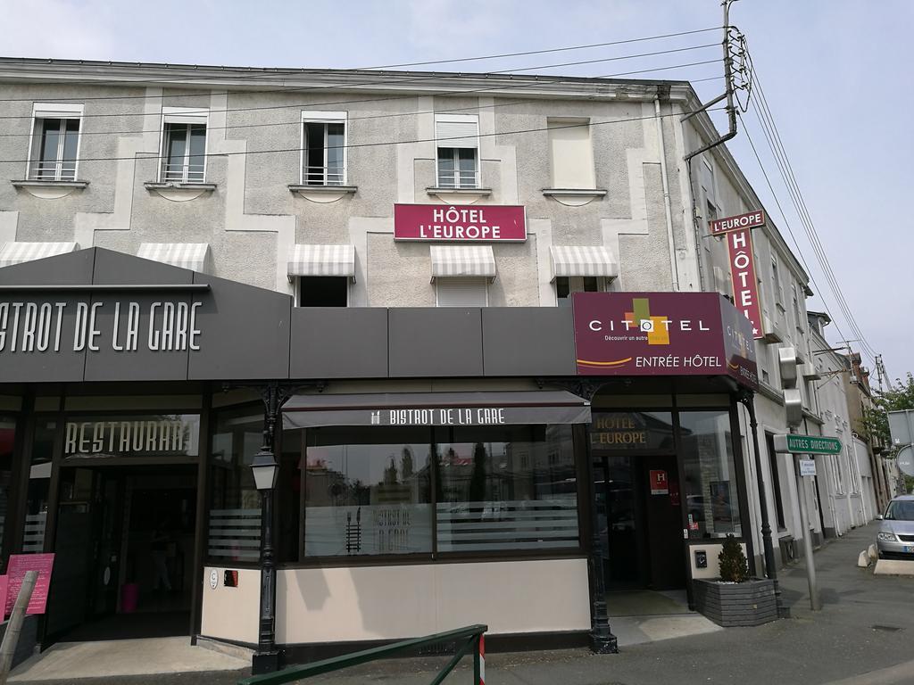 Cit'Hotel L'Europe - Cholet Gare Dış mekan fotoğraf